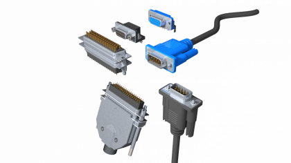 MH Connectors offers a comprehensive range of d-sub connectors featuring a variety of shell sizes, termination styles, and contact layouts. MH d-sub connectors are ideal for customers and applications that require a long-lasting I/O connector solution.