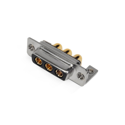 3W3 right-angled dip pin d-sub connector